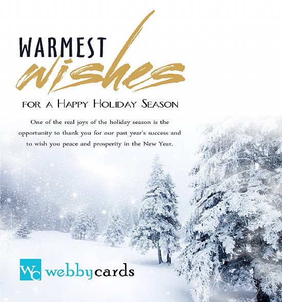 Warmest Winter Wishes - Non-Animated